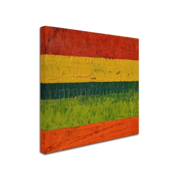 Michelle Calkins 'Fence' Canvas Art,35x35